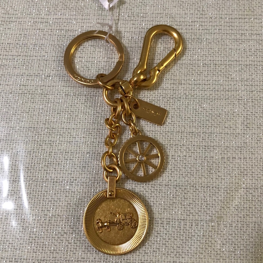 Coach Horse Carriage keychain #65126